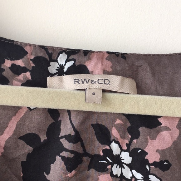 RW & Co Floral Dress -  Cherry Blossoms - Picture 6 of 13